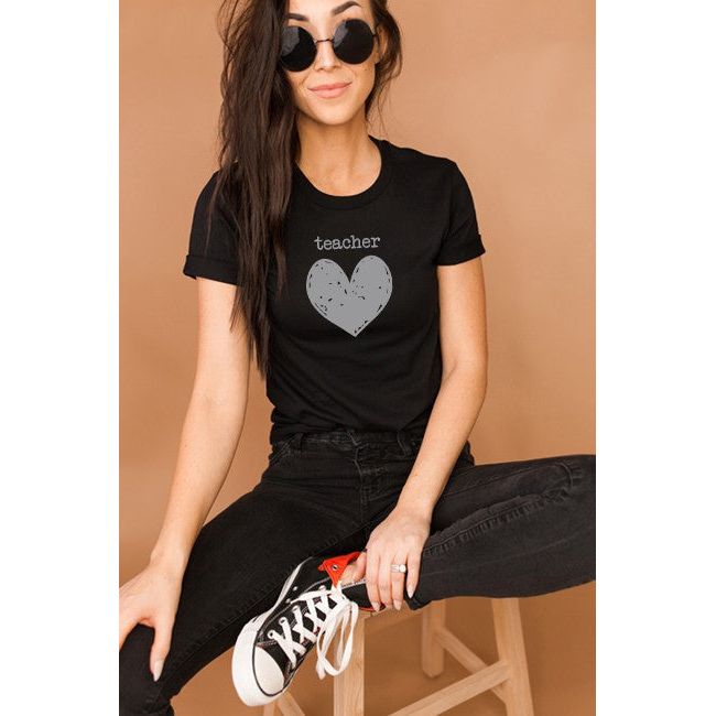 Teacher Heart Tee