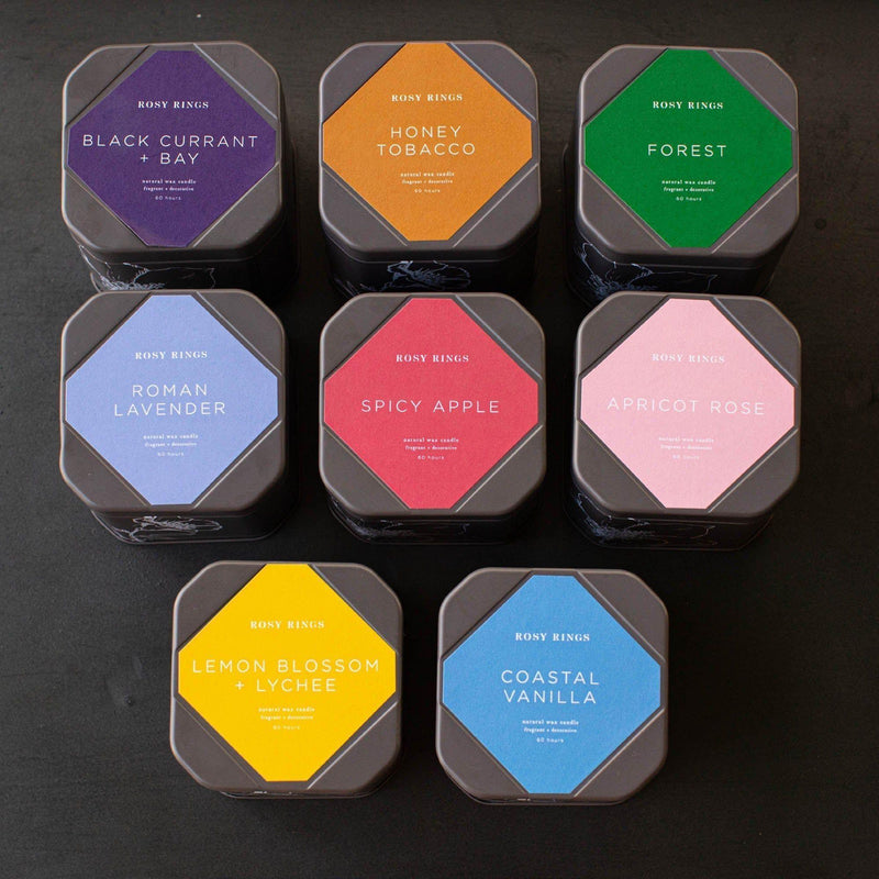 Rosy Rings Roman Lavender Signature Tin Signature Tin Candle