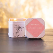 Rosy Rings Apricot Rose Travel Tin Travel Tin Candle