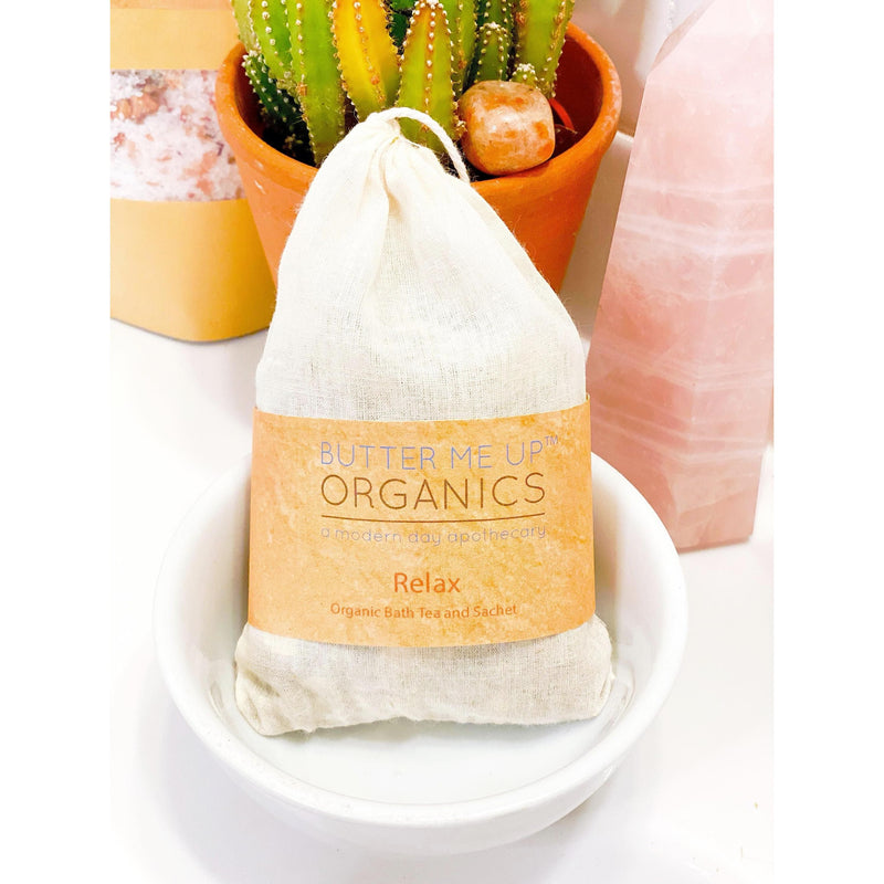 Butter Me Up Organics Organic Relaxation Bath Tea or Sachet Bath