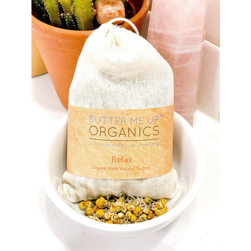 Butter Me Up Organics Organic Relaxation Bath Tea or Sachet Bath