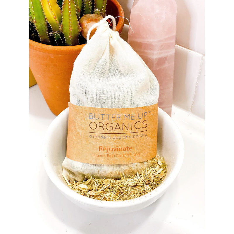 Butter Me Up Organics Organic Rejuvenating Bath Tea or Sachet Bath
