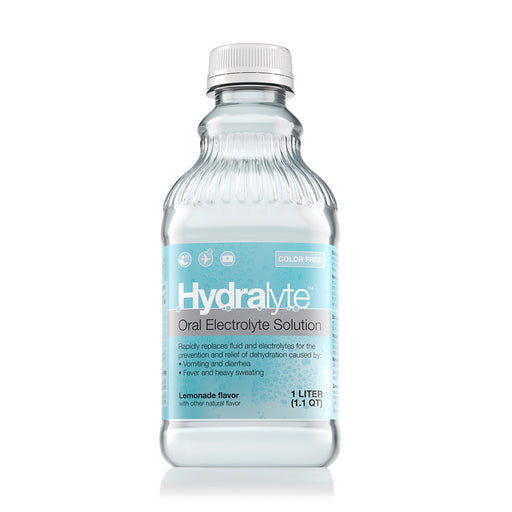 Hydralyte Hydralyte Oral Electrolyte Solution Color-Free, Lemonade, 33.8 Oz Health & Beauty