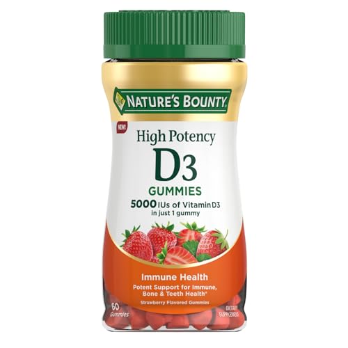 Nature's Bounty Nature's Bounty Nb Vitamin D3 Hp Gmy Vitamins & Supplements White Smoke