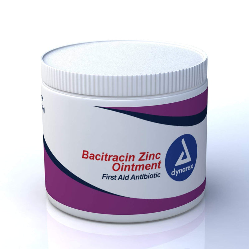 Dynarex Dynarex Bacitracin Zinc First Aid Antibiotic Ointment 15 Ounce Jar First Aid