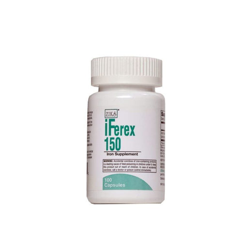 Ziks Ziks Ferrex 150 Iron Complex Capsules Fitness & Nutrition