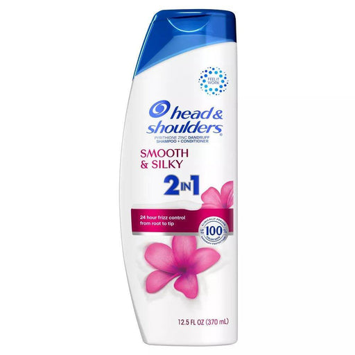 Head & Shoulders Head & Shoulders 2 In 1 Dandruff Shampoo Conditioner, Smooth Silky, 12.5 Oz Shampoo & Conditioner