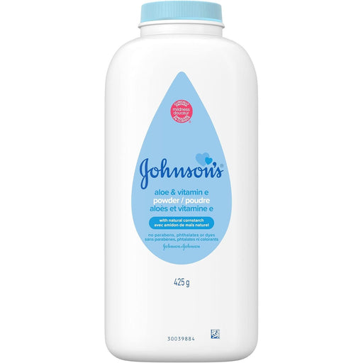 Johnson's Johnson's Pure Cornstarch Baby Powder, Soothing Aloe & Vitamin E, 15 Oz Baby & Toddler