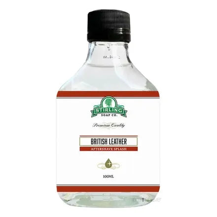 Stirling Soap Co Stirling Soap Co. British Leather Shaving Collection Shaving Set