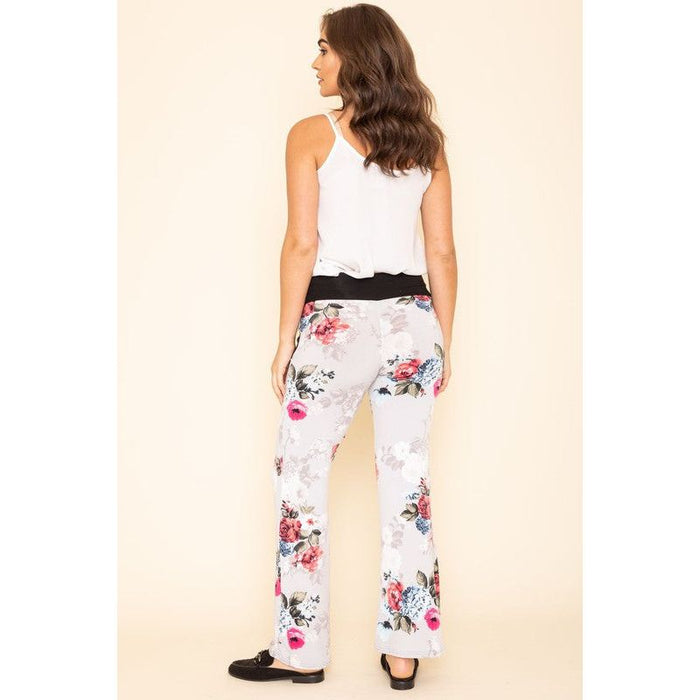 Floral Drawstring Pants