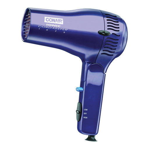 Conair Conair 289r 1875 Watt Cord-keeper Folding Hair Dryer, Dark Blue Hair Dryers