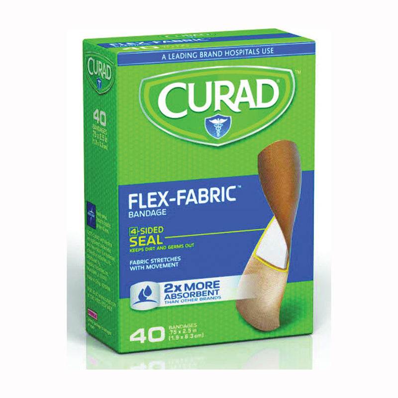 Curad Curad Adhesive Bandages - Flex Fabric 40 Medical Tape & Bandages