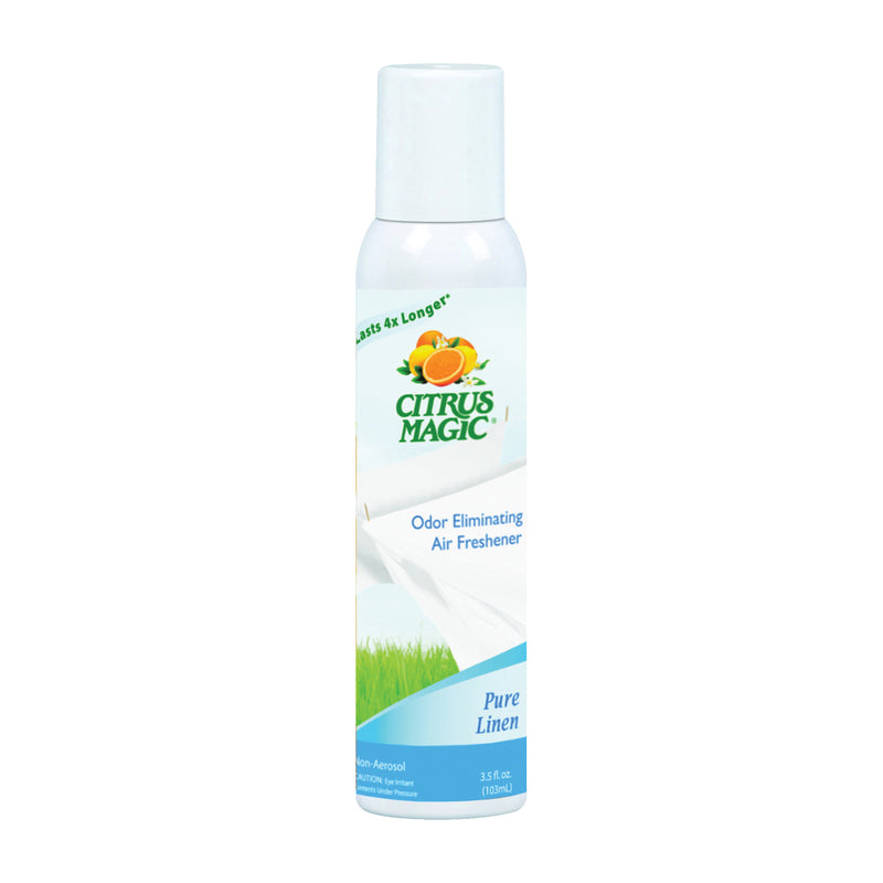 Citrus Magic Citrus Magic 612171846 Air Freshener Spray, Pure Linen, 3.5 Oz Air Fresheners