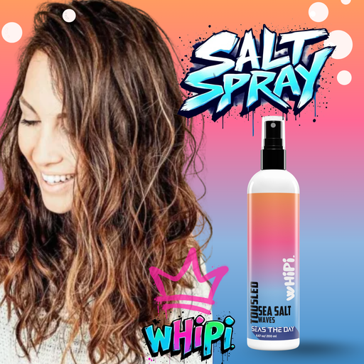Whipi Co Seas The Day Touseled Sea Salt Spray Sandy Brown 8 oz,1 oz