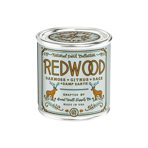 Good & Well Supply Co Redwood National Park Candle Candles