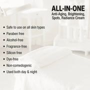 gymsegbë Precious Pearl Radiance Brightening Cream Anti-Aging, Dark Spots, Hyperpigmentation