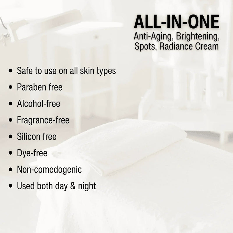 gymsegbë Precious Pearl Radiance Brightening Cream Anti-Aging, Dark Spots, Hyperpigmentation