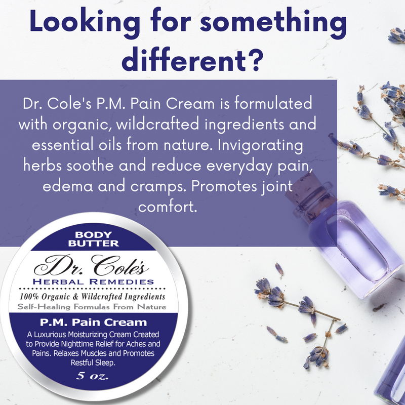 COLEHERBALS 25 - Dr. Cole's P.M. Pain Cream Herbal