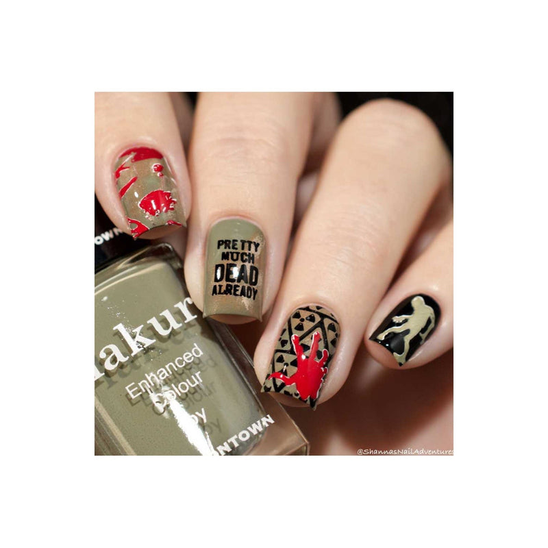 UberChic Beauty Zombie Love-02 Stamping Plate