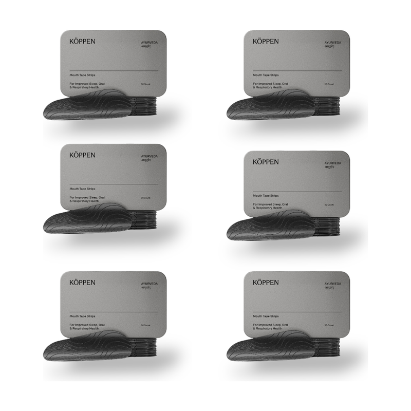 KÖPPEN Myofunctional Mouth Tape | Reduces Dry Mouth & Promotes Nasal Breathing Oral Care