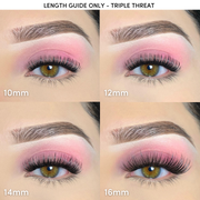 Pink Purée Triple Threat DIY Lashes