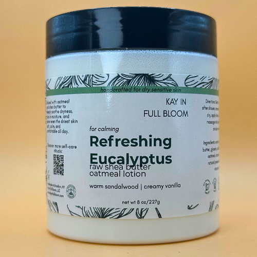 Kay in Full Bloom Refreshing Eucalyptus Oatmeal Body Lotion