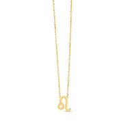 Bids.com 14K Yellow Gold Leo Necklace Necklaces