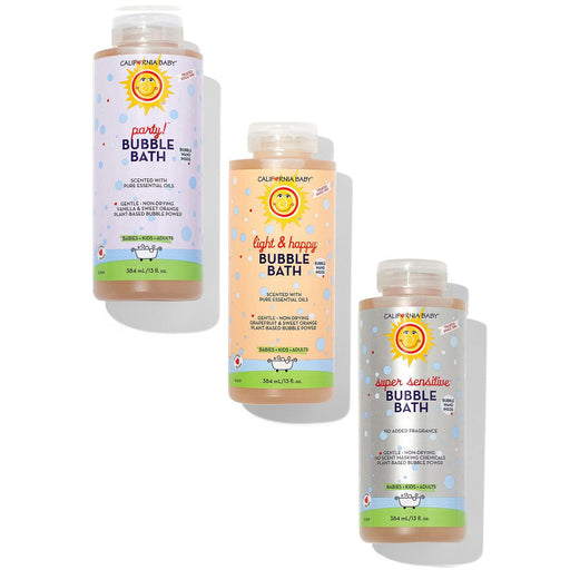 California Baby Bubble Bath Fun Trio Bubble Bath