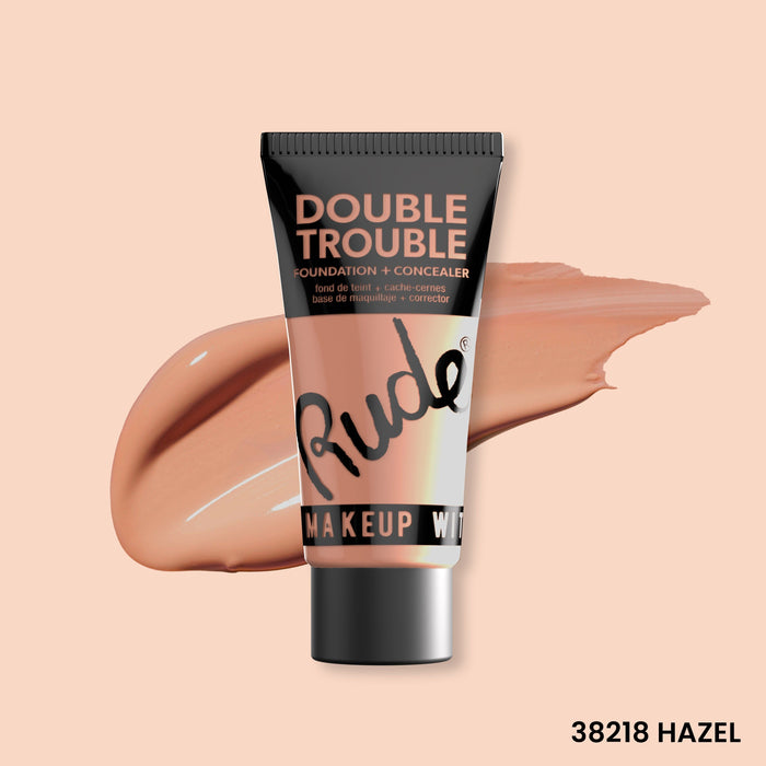 Rude Cosmetics - Rude Cosmetics - Double Trouble Foundation and Concealer