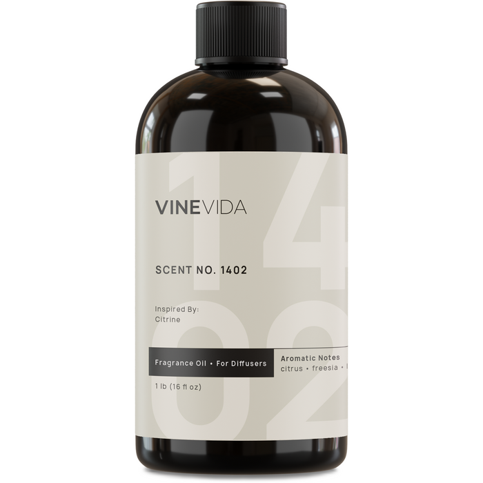 Vinevida No. 1402 Fragrance Oil For Cold Air Diffusers - Inspired By: Citrine By Nest