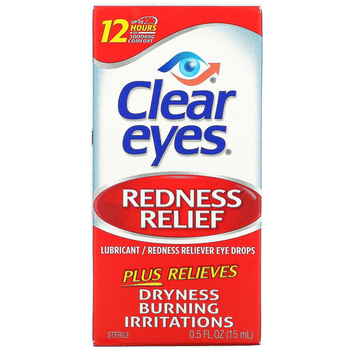 Clear Eyes Clear Eyes Redness Relief Lubricant Eye Drops - 0.5 Fl Oz Health & Beauty