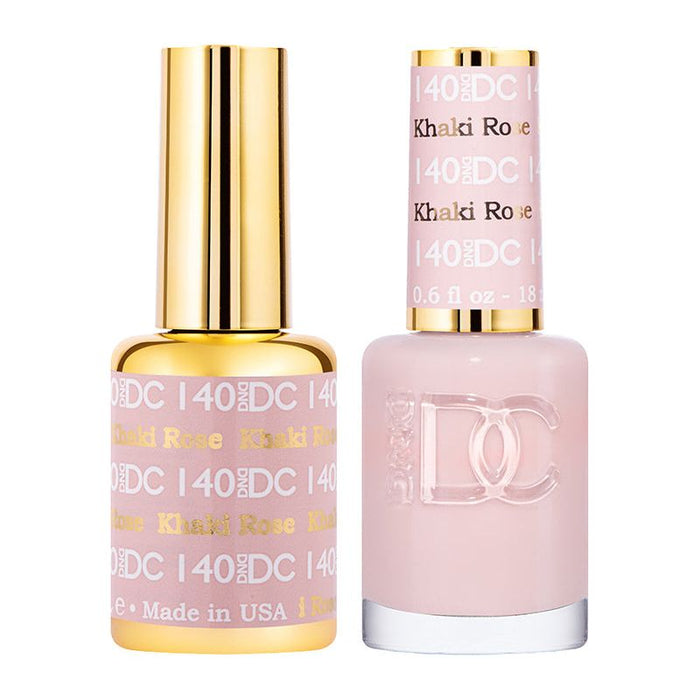 DND DC - Khaki Rose #140- DC Gel Duo 1.2oz