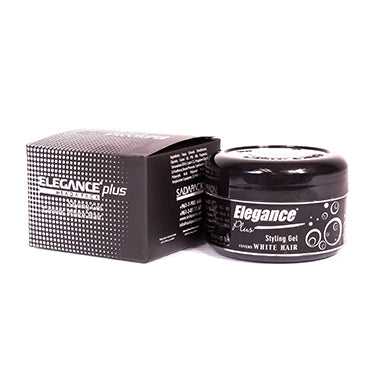 Elegance Elegance Plus Black Gel Covers White Hair 100ml Hair Care