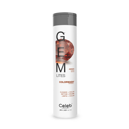 Celeb Celeb Luxury Gem Lites Amber Copper Brown Colorwash Shampoo