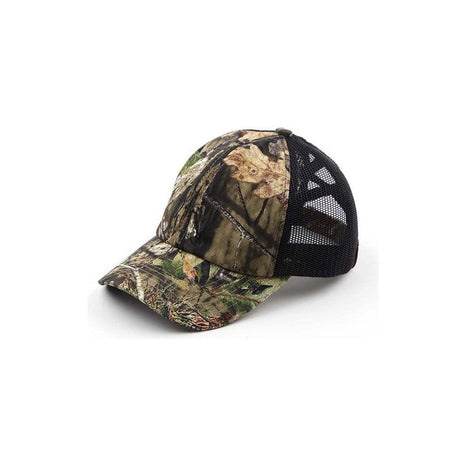 C.C Mossyoak Criss-Cross Pony Cap Hat