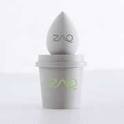 ZAQ Skin & Body Makeup Sponge Set, Makeup Blender in Coffee Cup, Cosmetic Tools for Liquid, Powder, BB Cream & Sunscreen