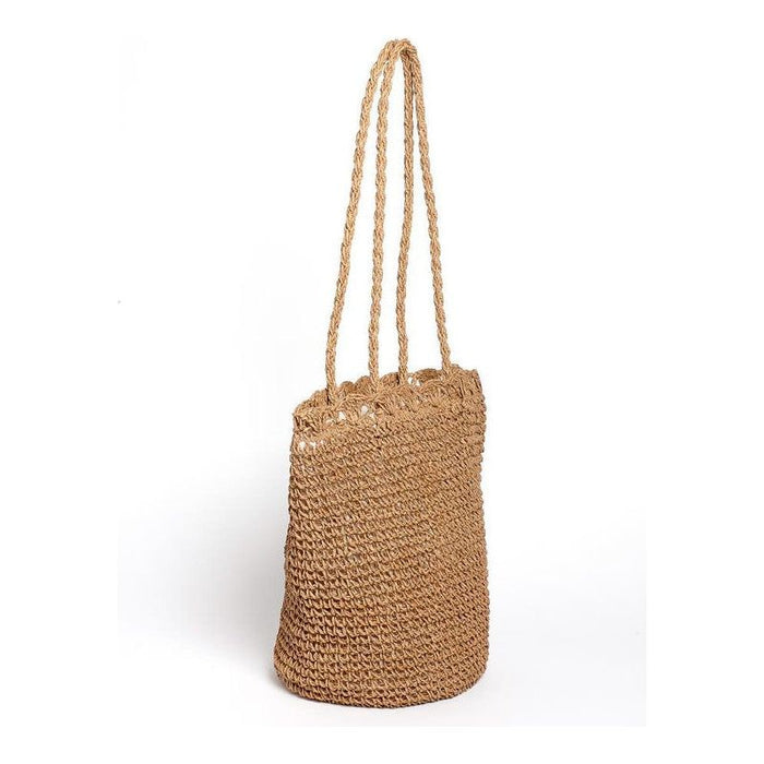 STRAW BEACH BAG