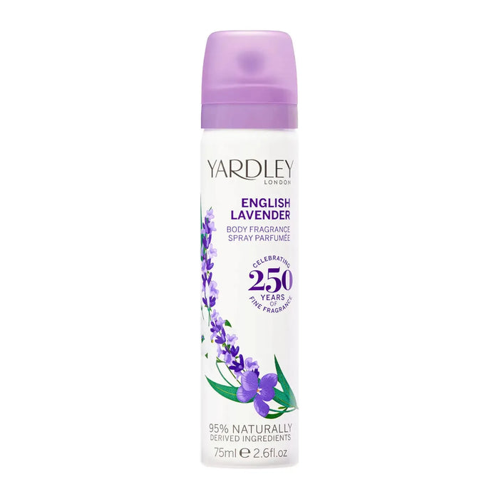 Yardley English Lavender Refreshing Body Spray 2.6 Oz / 75 Ml