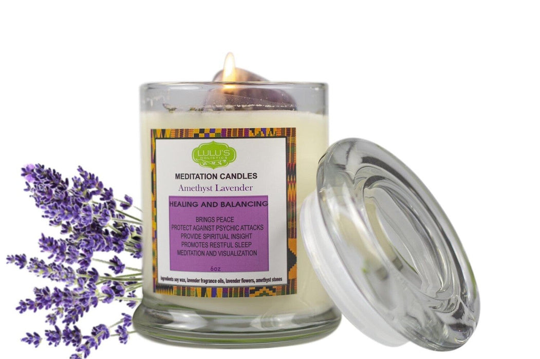 Amethyst Lavender Candle