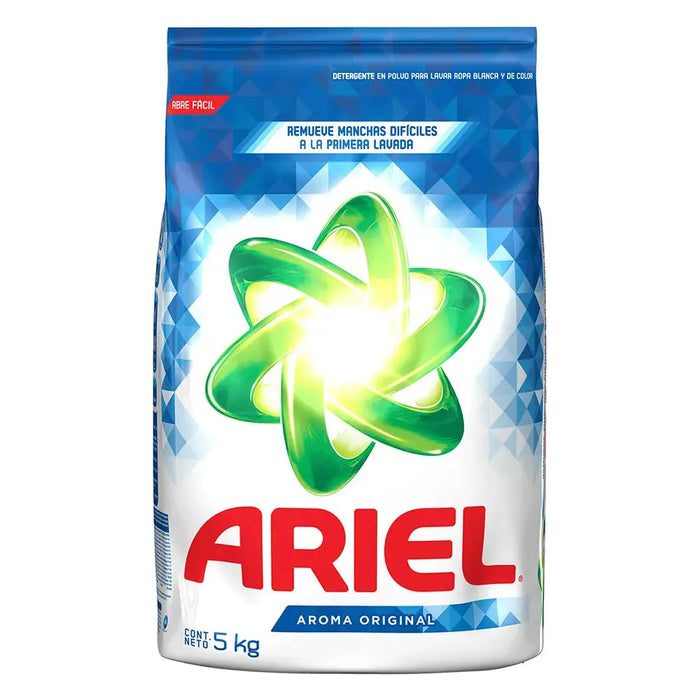 Ariel Laundry Powder Detergent 5 Kg - Case - 4 Units