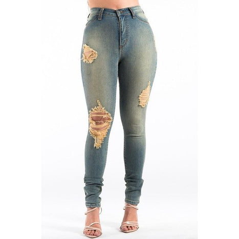 Kylie Skinny Jean in Sand