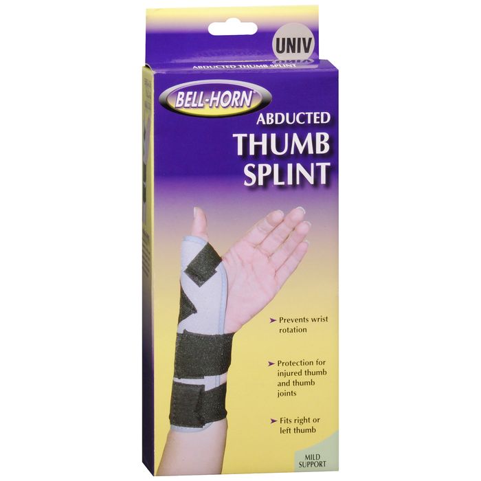 DJO Bell-Horn Abducted Thumb Splint Mild Support Universal