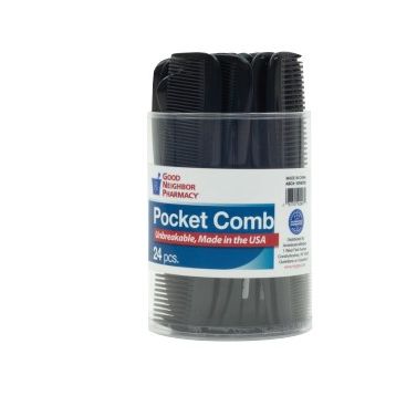 Good Neighbor Pharmacy Pocket Comb Tub 24ct