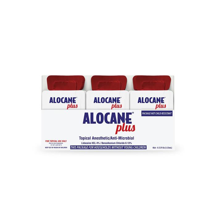 ALOCANE+ ALOCANE+ Topical Anesthetic Cream - 48 Single-Use Packets (0.12 oz each) First Aid