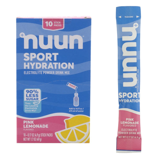 Nuun Nuun Sport Hydration Pink Lemonade Electrolyte Powder Drink Mix Sports & Energy Drinks