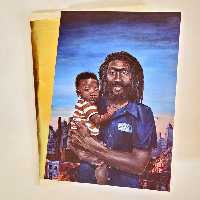 Adiva Naturals - Adiva Naturals - BECAUSE (RACIAL SYNECDOCHE)' S. Ross Browne Greeting Card: 5x7 Frame Ready