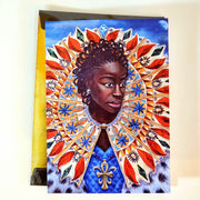 Adiva Naturals 'FAMILIARITY BREED APPROBATION' S. Ross Browne Greeting Card: 5x7 Frame Ready Art