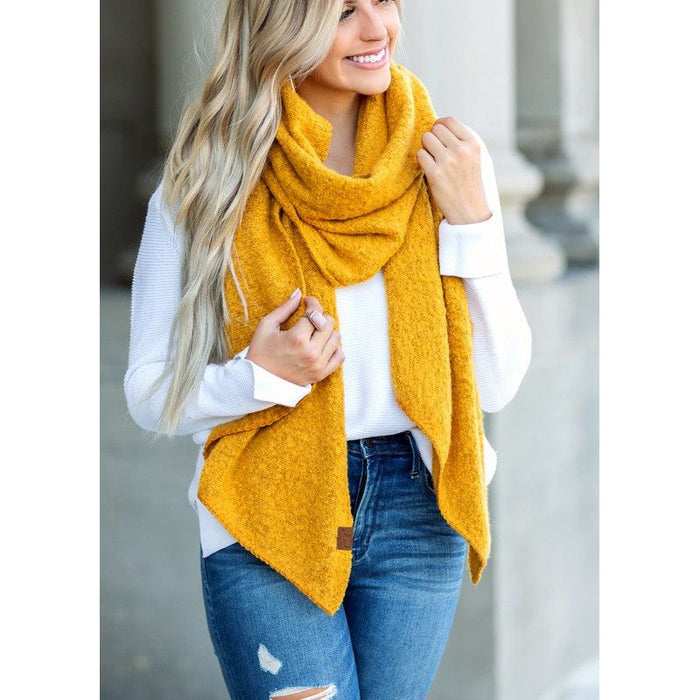 Draped Scarves