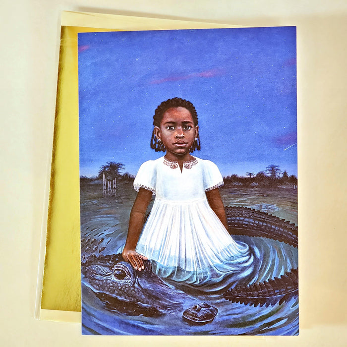 Adiva Naturals - Adiva Naturals - A FORGOTTEN ALLEGORY OF SOULS' S. Ross Browne Greeting Card: 5x7 Frame Ready