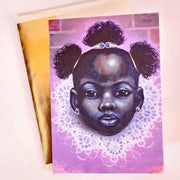 Adiva Naturals 'PRINCESS IV' S. Ross Browne Greeting Card: 5x7 Frame Ready Art